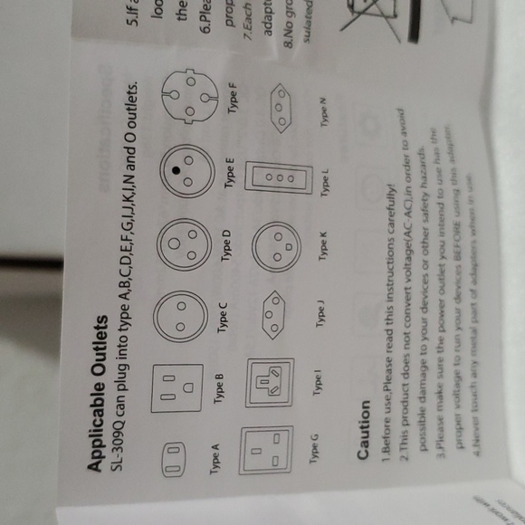 NIB Multi-Nation Travel Adapter with USB - Picture 12 of 12